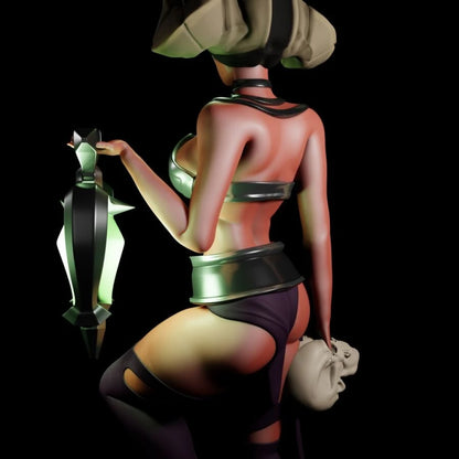 Digital STL Succubus Beautiful Girl