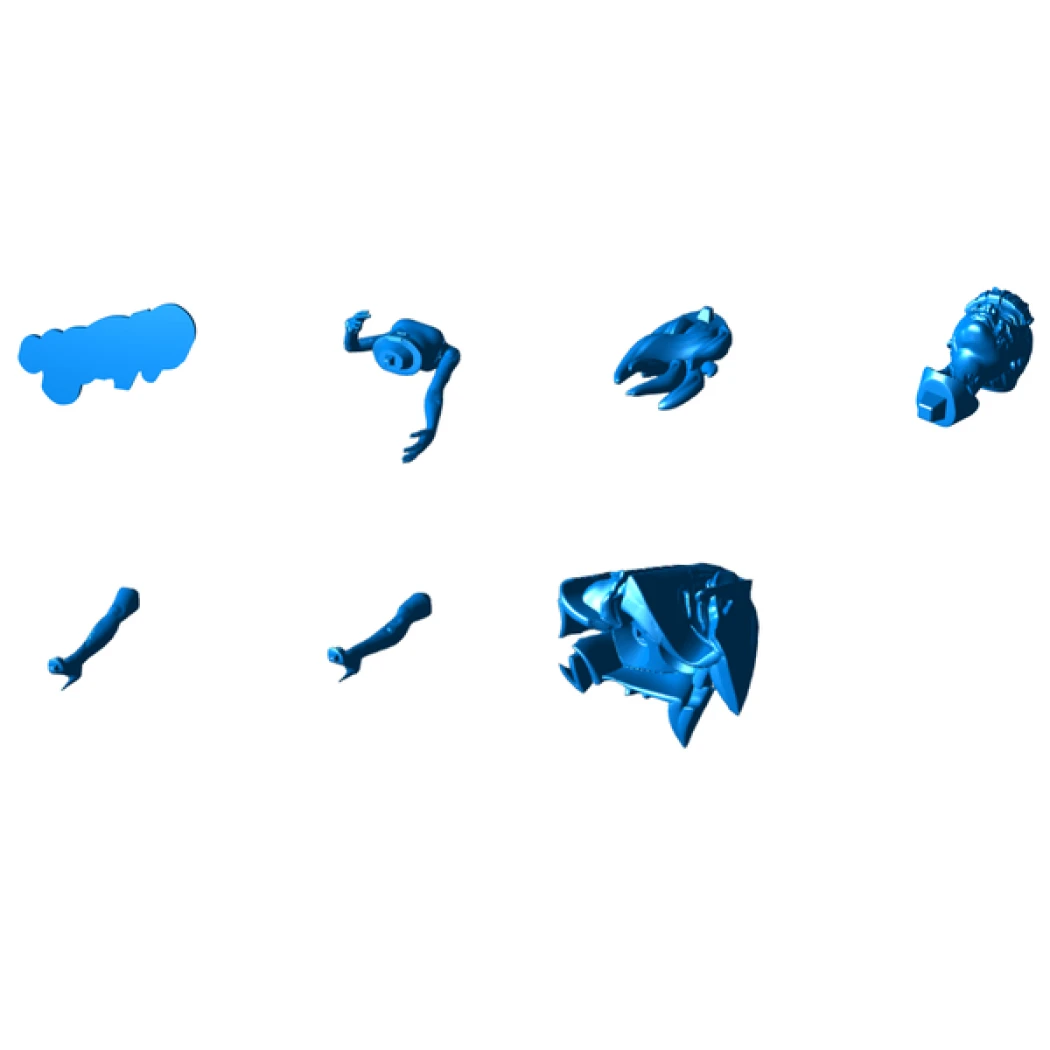 Digital STL Zombie Barbie