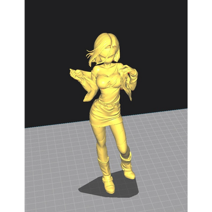 Digital STL Android 18