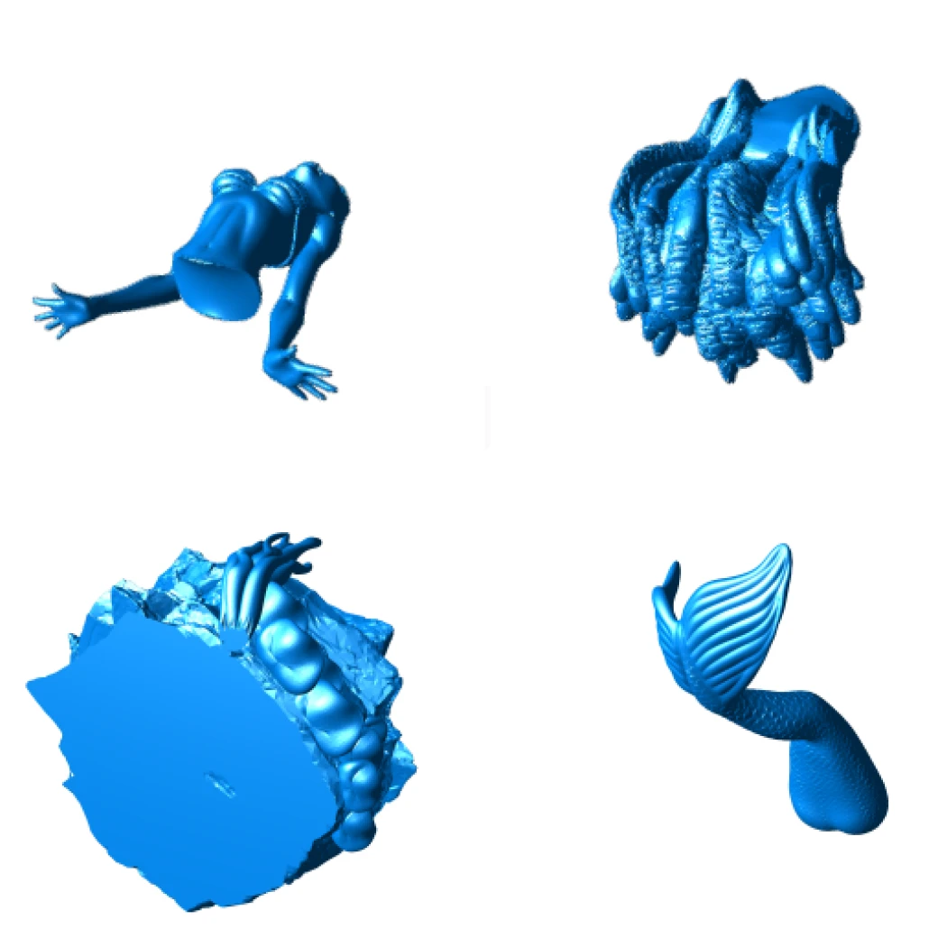 Digital STL Messias Little Mermaid