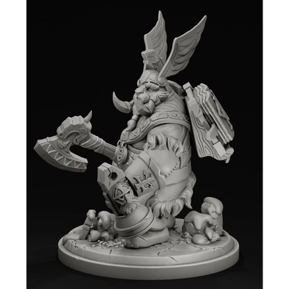 Digital STL Tusk Dota 2