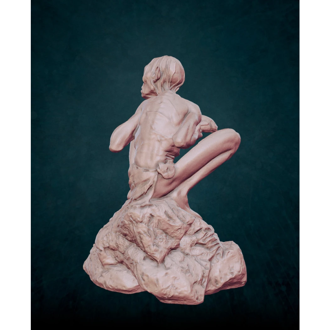 Digital STL The lord of the rings - Gollum