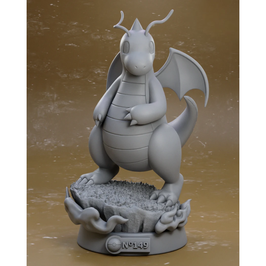 Digital STL Dragonite