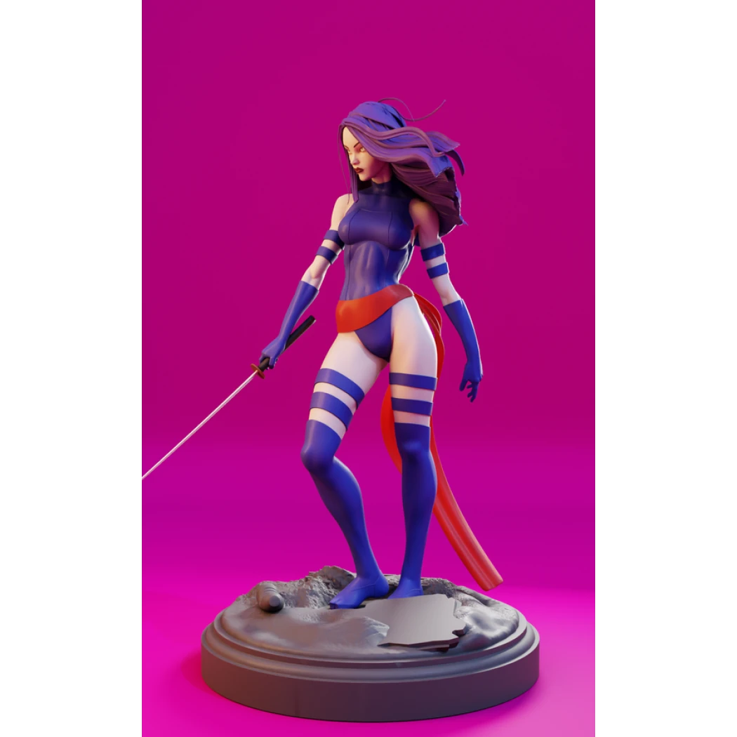 Digital STL Psylocke v3