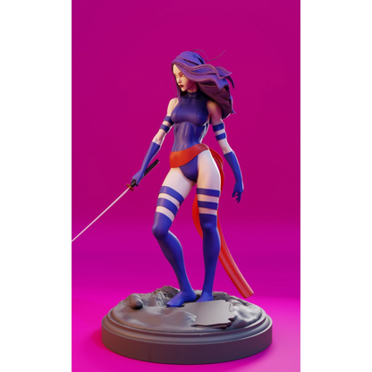 Digital STL Psylocke v3