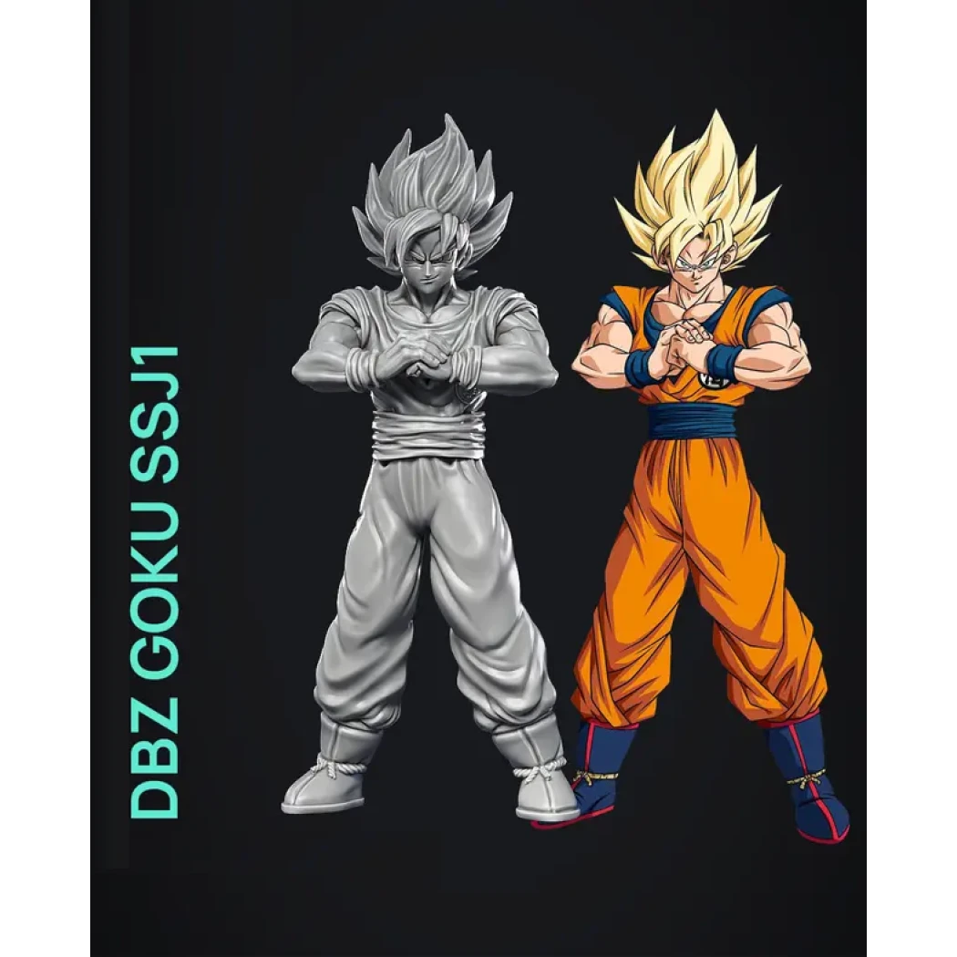Digital STL Goku SSJ1
