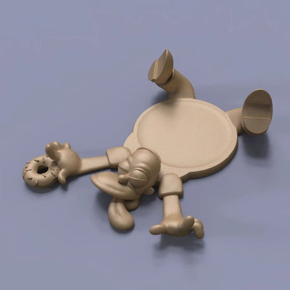 Digital STL Homer coaster