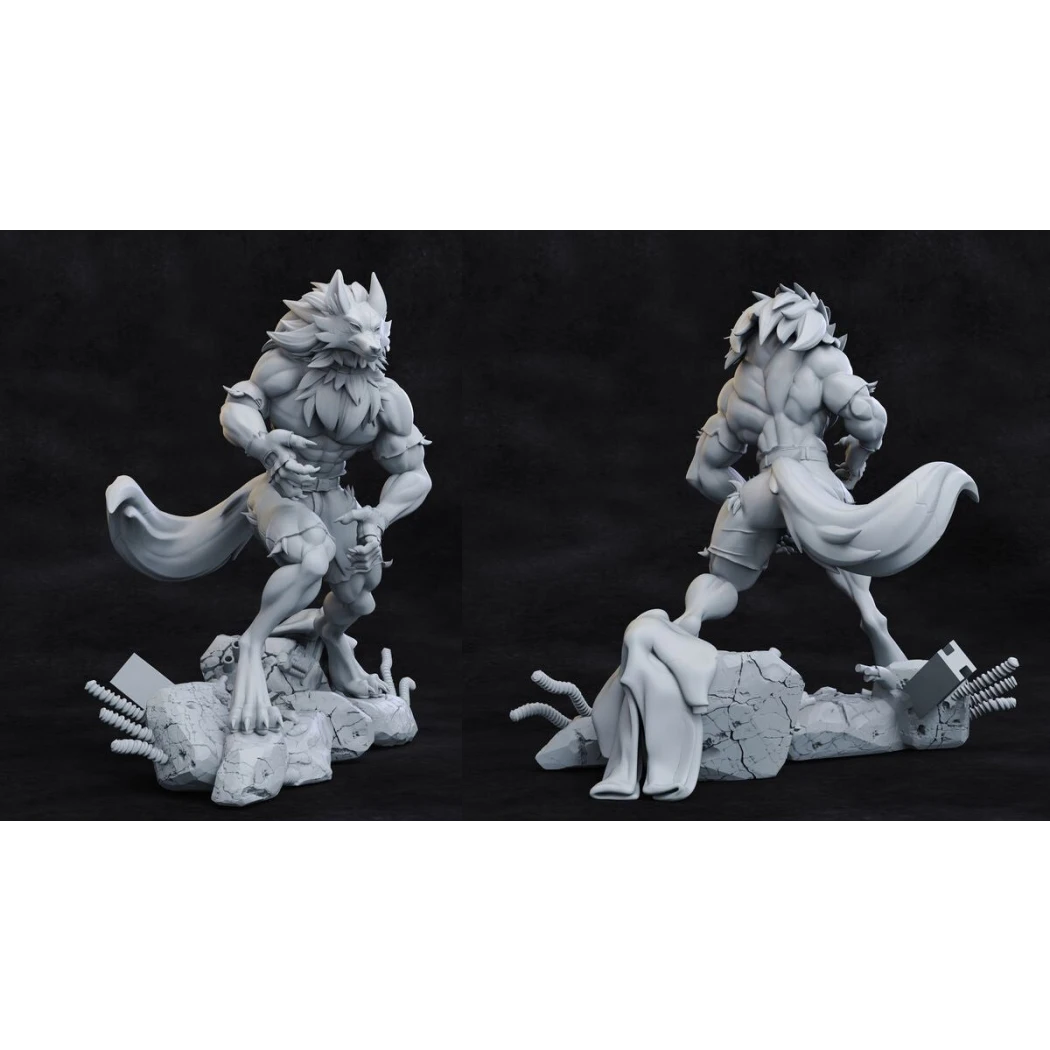 Digital STL Shirou Ogami Savage