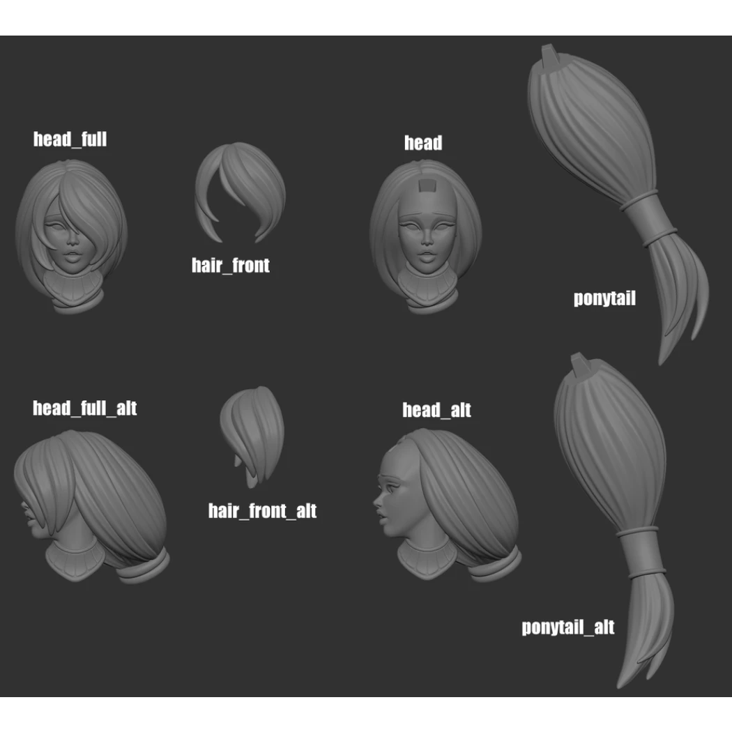 Digital STL Bound Sexy Girl