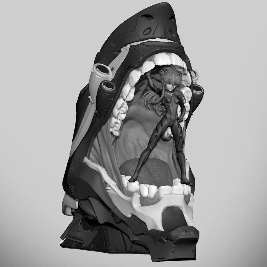 Digital STL Asuka Langley Soryu