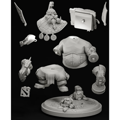 Digital STL Tusk Dota 2