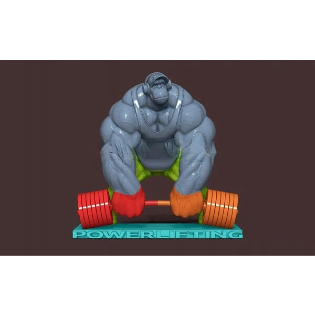 Digital STL Monkey Hulk