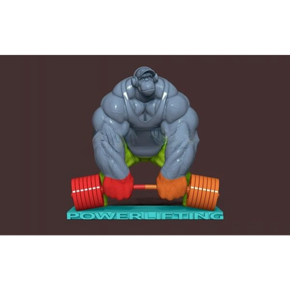 Digital STL Monkey Hulk