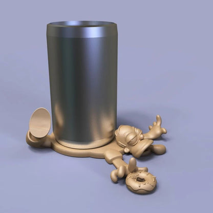 Digital STL Homer coaster