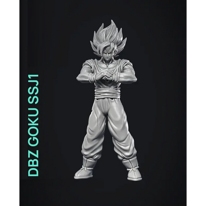 Digital STL Goku SSJ1