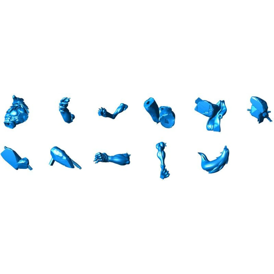 Digital STL Shirou Ogami Savage