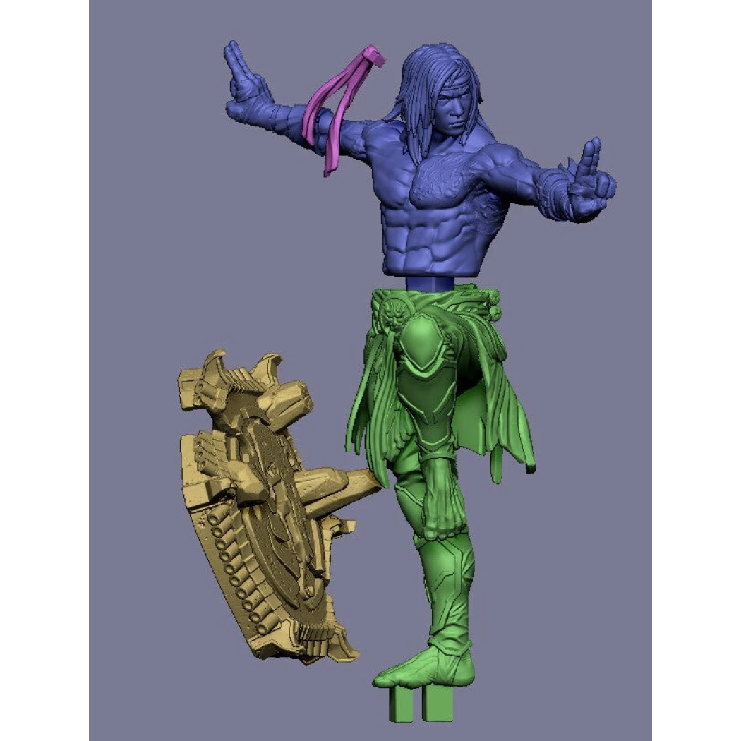 Digital STL Liu Kang