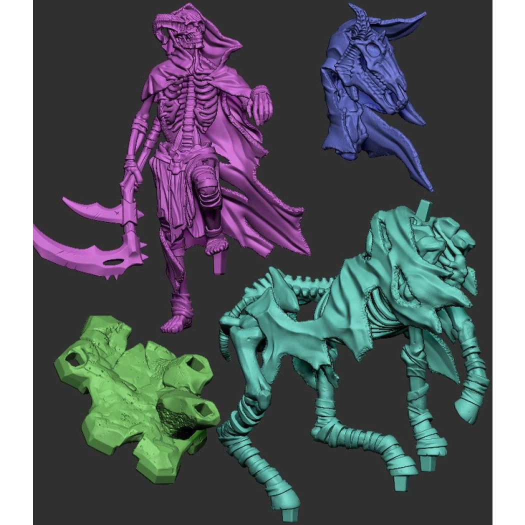 Digital STL Death RIder