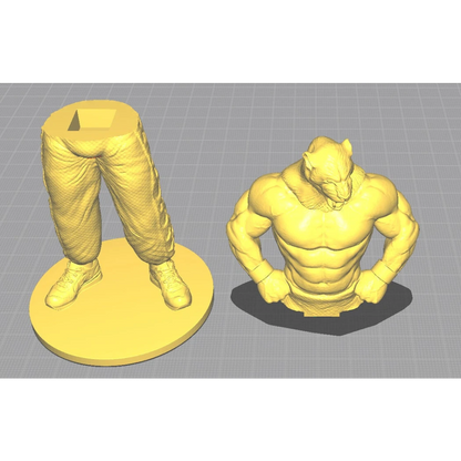 Digital STL King Tekken 3