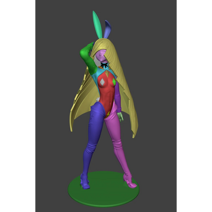 Digital STL Lusamine Reverse Bunny