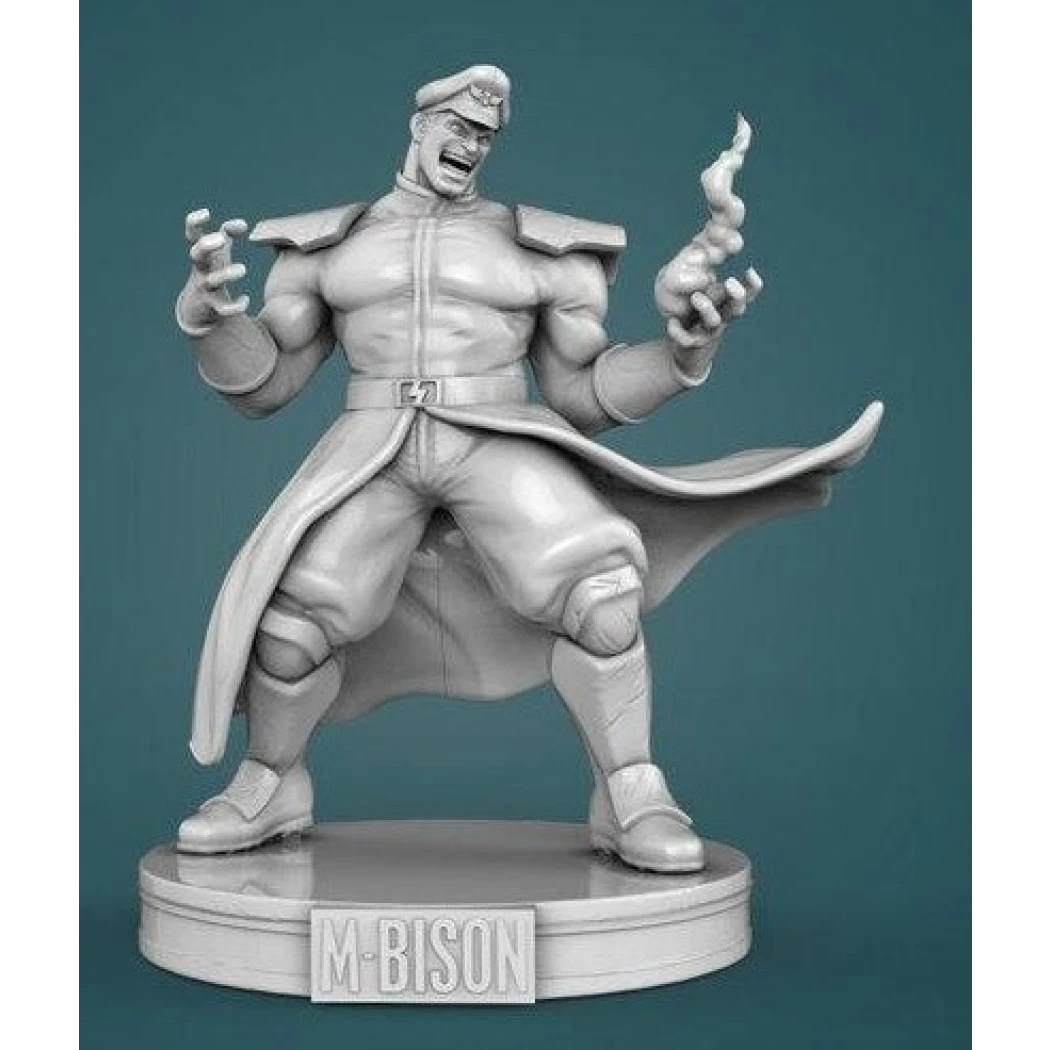 Digital STL Street Fighter - M. Bison