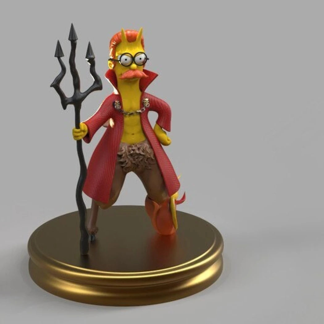 Digital STL Flander devil