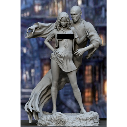 Digital STL Hermione and Voldemor