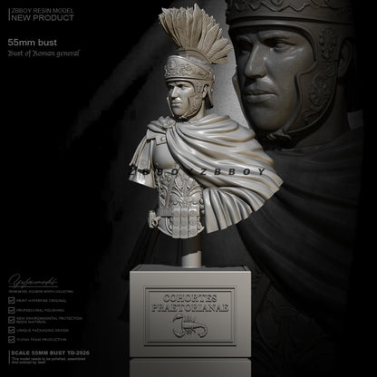 55mm BUST Resin Model Kit Roman Legionary Warrior TD-2926 Unpainted