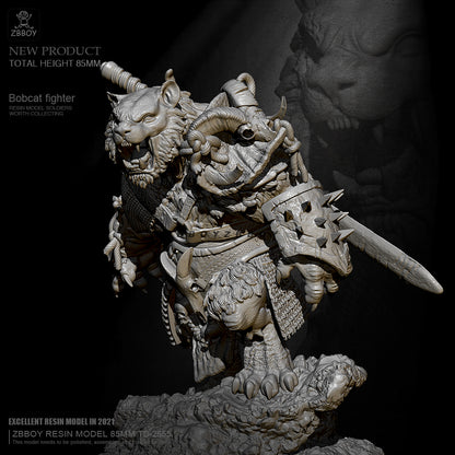 85mm Resin Model Kit Tai-Lung Fighter Master TD-2655 Unpainted
