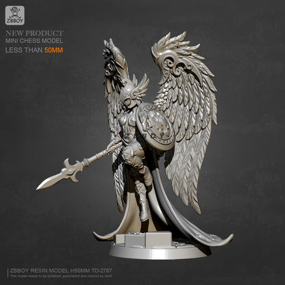 50mm Resin Model Kit Warrior Archangel Angel TD-2787 Unpainted