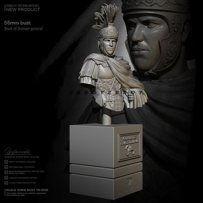 55mm BUST Resin Model Kit Roman Legionary Warrior TD-2926 Unpainted