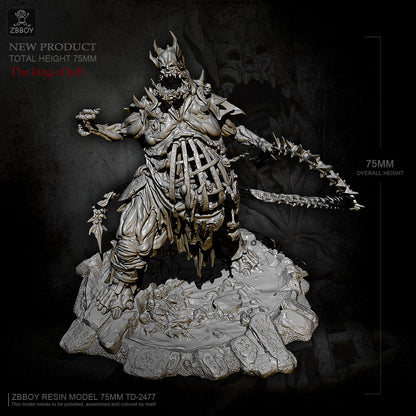 75mm Resin Model Kit Warrior Demon Servant TD-2477 Unpainted