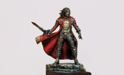 1/24 75mm Resin Model Kit Ancient Man with Sword Barbarian Unpainted