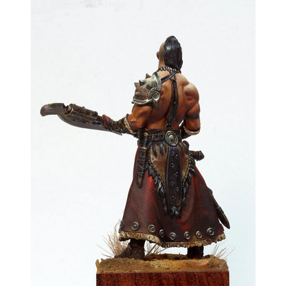 1/24 75mm Resin Model Kit Barbarian Warrior Ancinet Unpainted