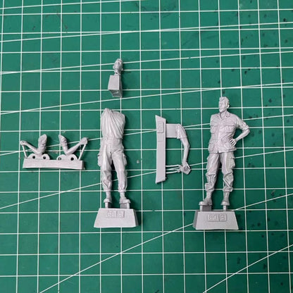 1/35 2pcs Resin Model Kit Vietnam War US Army Soldiers Unpainted