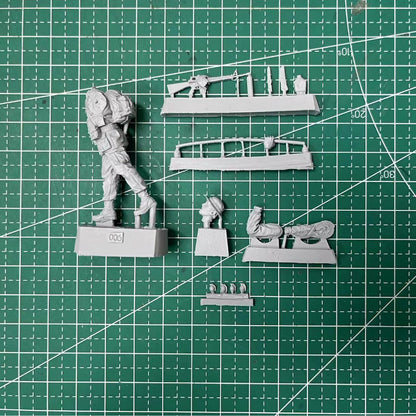 1/35 Resin Model Kit Vietnam War US Army Soldier Unpainted