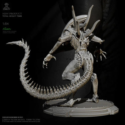 1/24 75mm Resin Model Kit Alien TD-2786 Unpainted