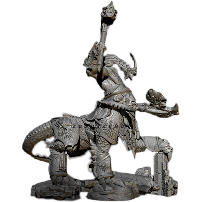 1/24 75mm Resin Model Kit Monster King Warrior TD-2559 Unpainted