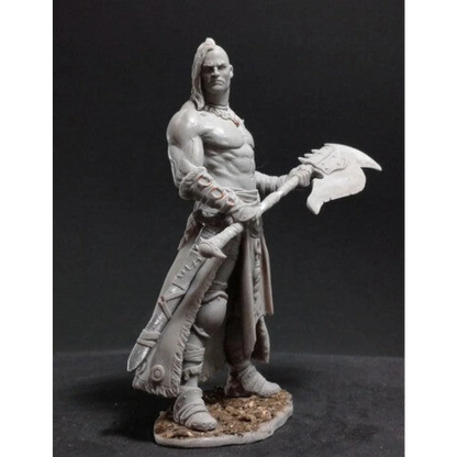 1/24 75mm Resin Model Kit Barbarian Warrior Ancinet Unpainted