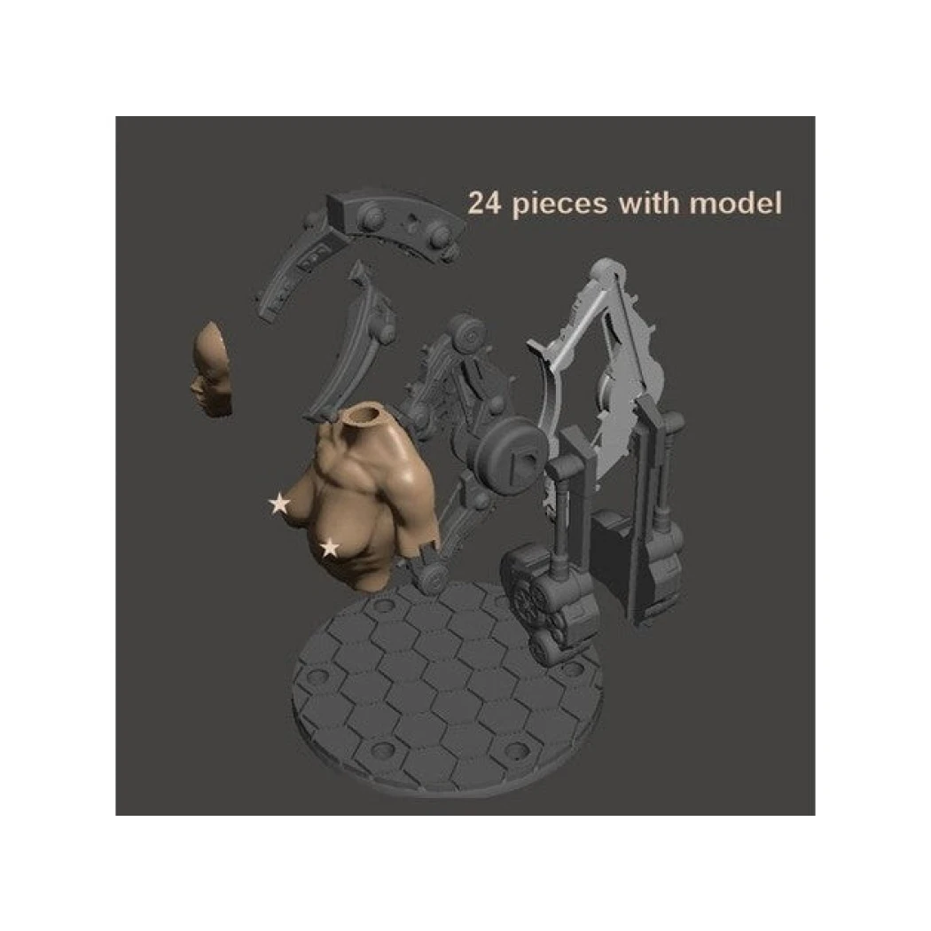 Digital STL T-900 Terminator Beautiful Girl