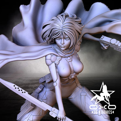 Digital STL Alita Battle Angel v3