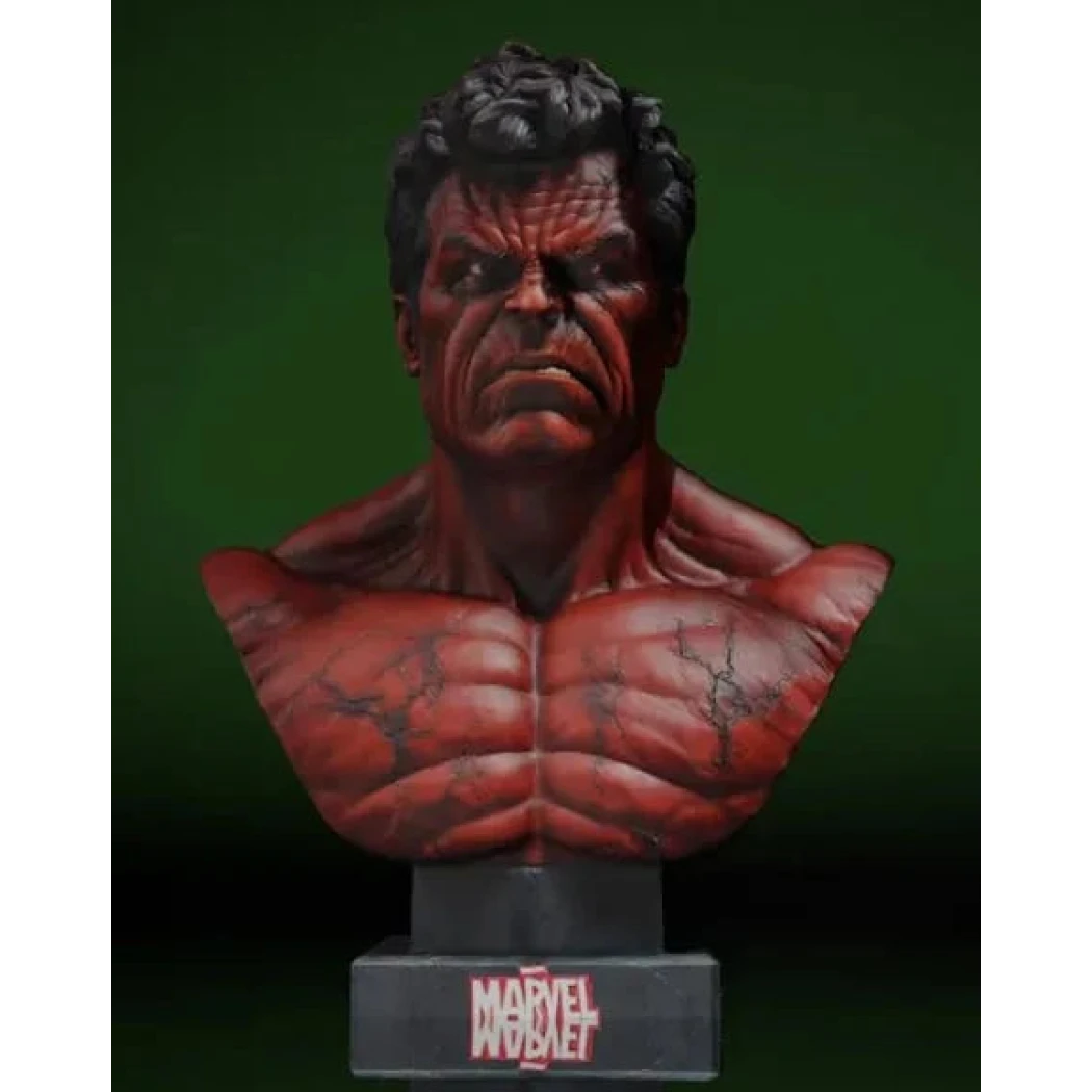 Red Hulk Marvel Bust