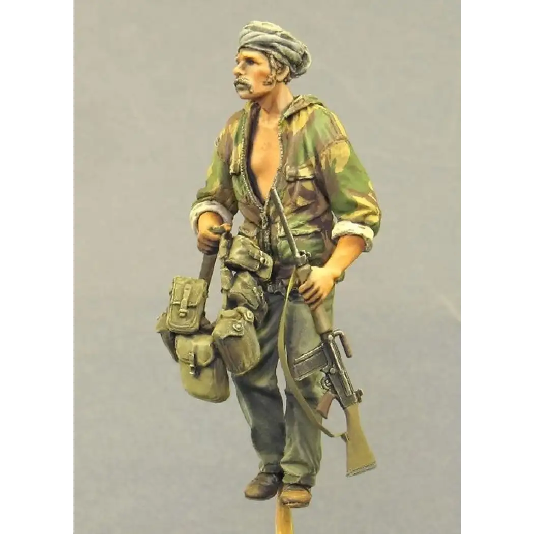 1/35 2pcs Resin Model Kit British Soldiers SAS Dhofar Rebellion Unpainted