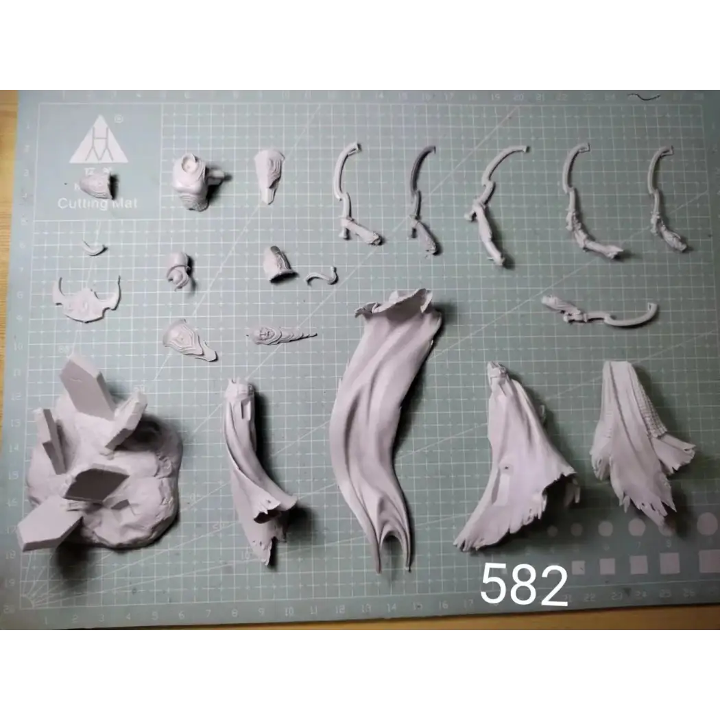 Unpainted Model Kit 1/24 Resin Model Kit Fantasy Multi-Armed Girl Unpainted – Model-Fan-Store