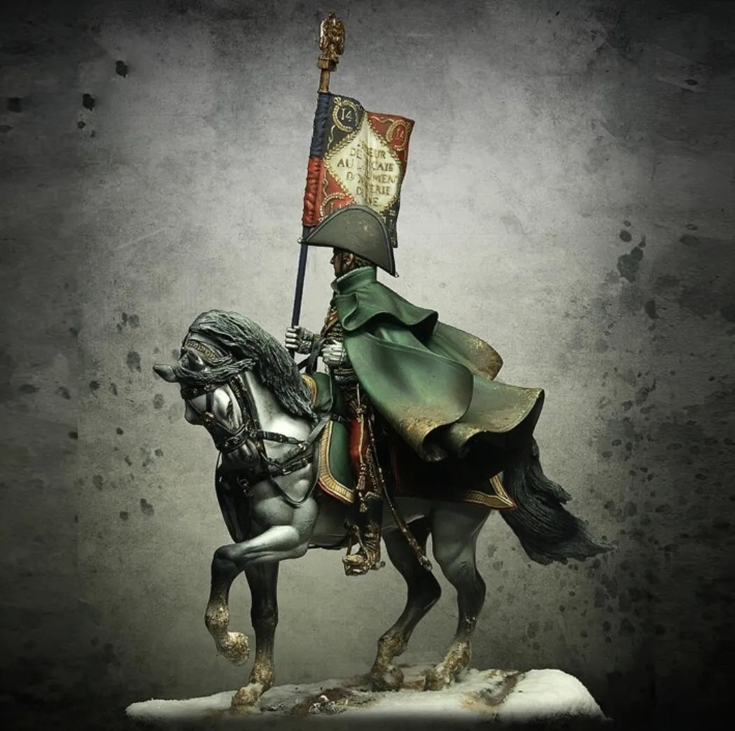 1/32 Resin Model Kit Horseman Napoleonic Wars French General A-1497 Unpainted