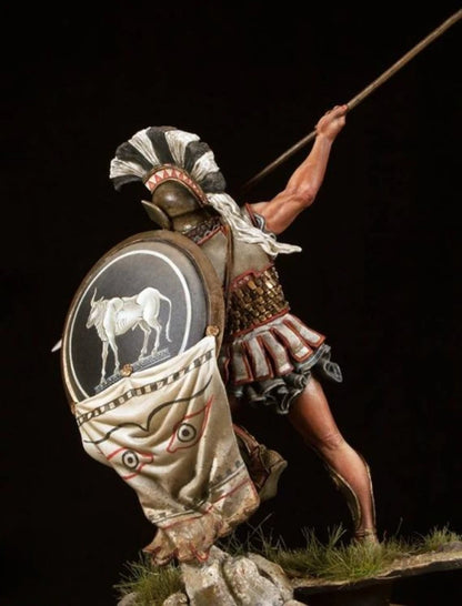 1/24 Resin Model Kit Greek Hoplites Miniature Unpainted
