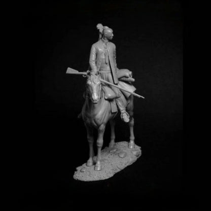 1/24 Resin Model Kit American Native Indian Horseman Unpainted