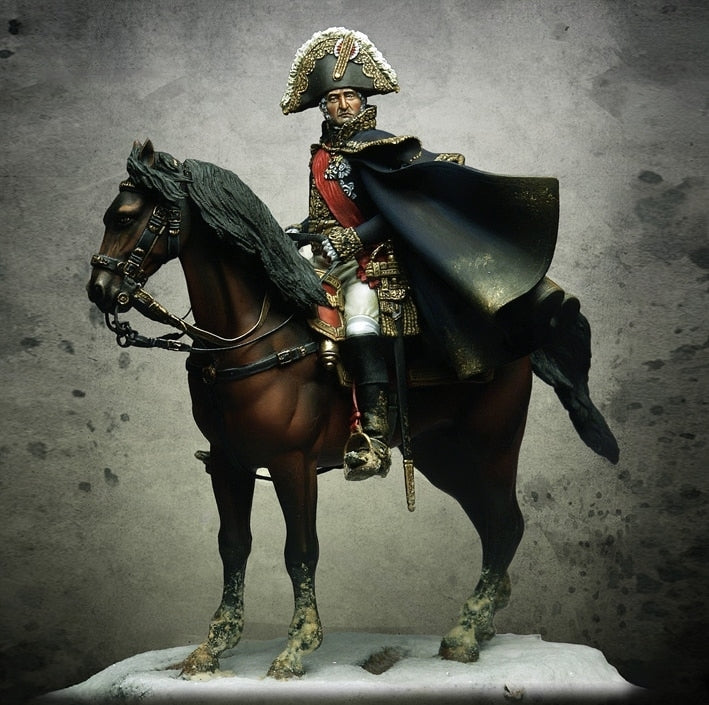 1/32 Resin Model Kit Horseman Napoleonic Wars French General A-1491 Unpainted