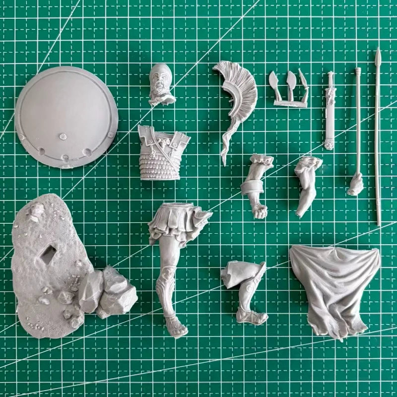 1/24 Resin Model Kit Greek Hoplites Miniature Unpainted