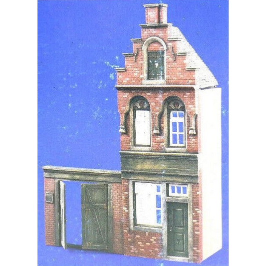 1/35 Resin Mode Kit Brick Building Berlin WW2 Miniature Unpainted